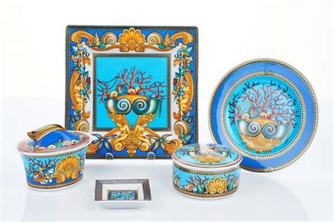 versace dressing table|versace plates.